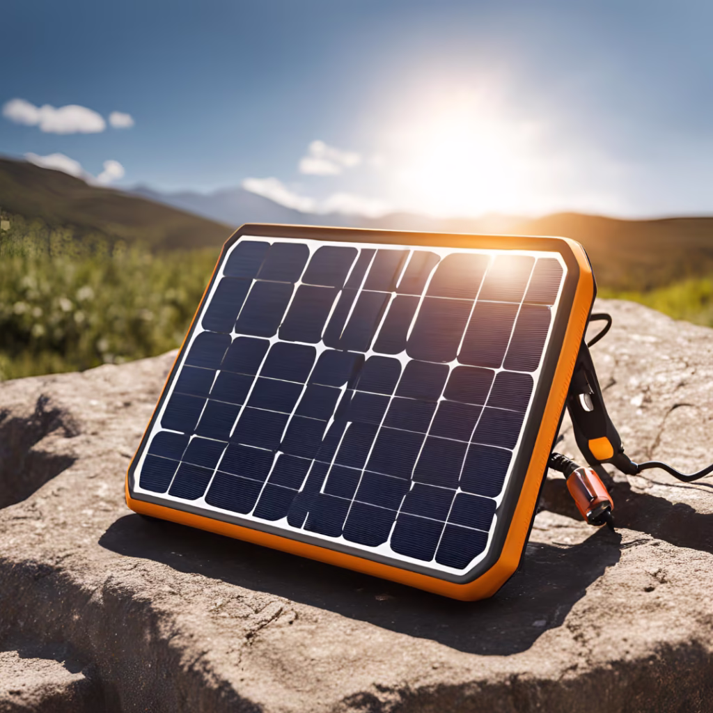 Cargador Solar de solignia energía